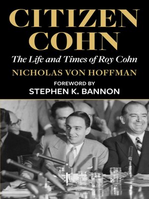 cover image of Citizen Cohn